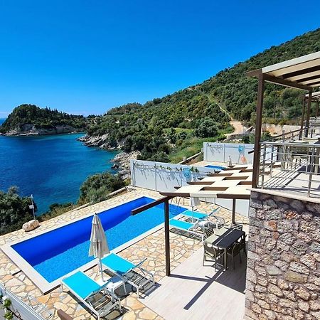 Amousso Beach Villas Marantochori Luaran gambar