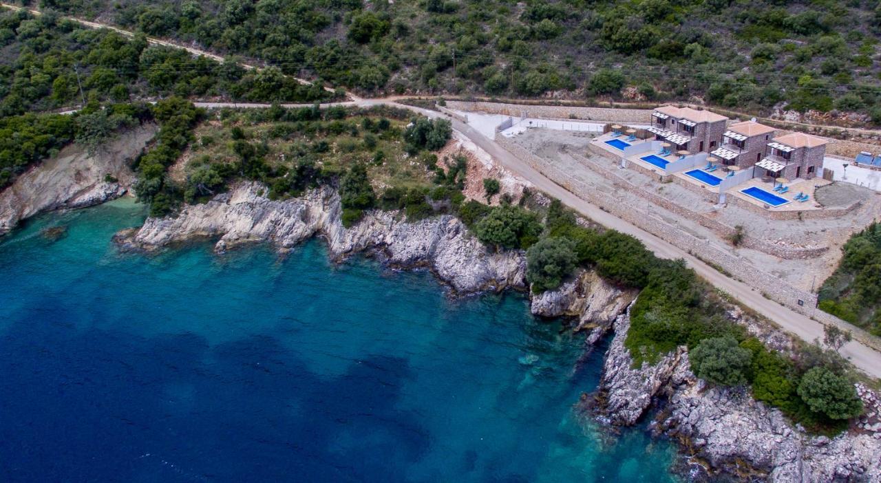 Amousso Beach Villas Marantochori Luaran gambar